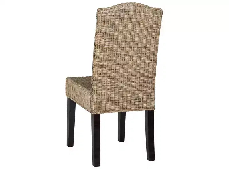 Chaise de salle à manger Odette 19 H en osier (lot de 2) - SEA8015 - Safavieh