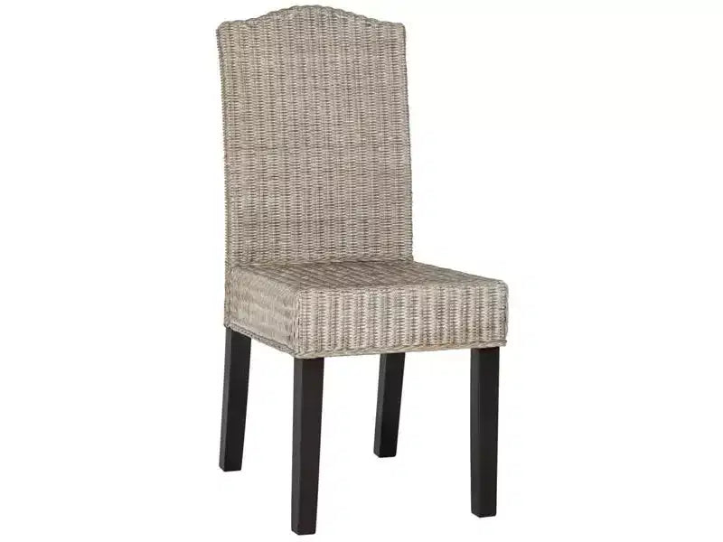 Chaise de salle à manger Odette 19 H en osier (lot de 2) - SEA8015 - Safavieh