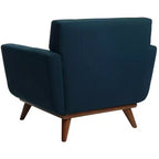 Fauteuil capitonné en lin Opal – SFV4727 – Safavieh Couture