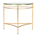 Baur Console Table - AMH8306A - Gold - Safavieh Couture