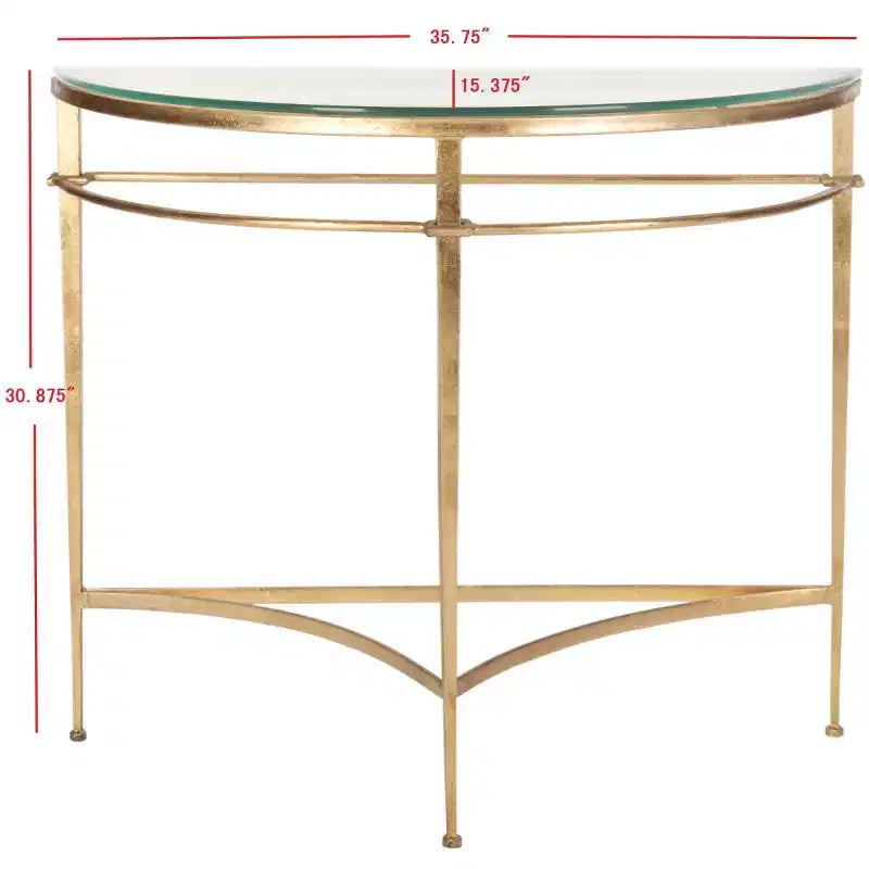 Console Baur - AMH8306A - Doré - Safavieh Couture