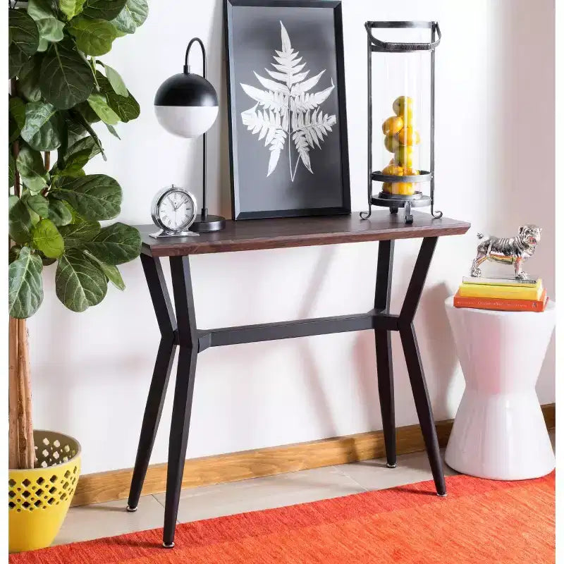 Console Andrew - CNS7002A - Marron/Noir - Safavieh