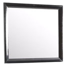Passion Furniture Marilla Miroir de commode rectangulaire encadré moderne de 35 po x 39 po