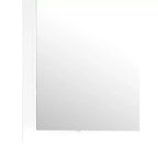 Passion Furniture Marilla Miroir de commode rectangulaire encadré moderne de 35 po x 39 po