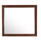Passion Furniture Marilla Miroir de commode rectangulaire encadré moderne de 35 po x 39 po