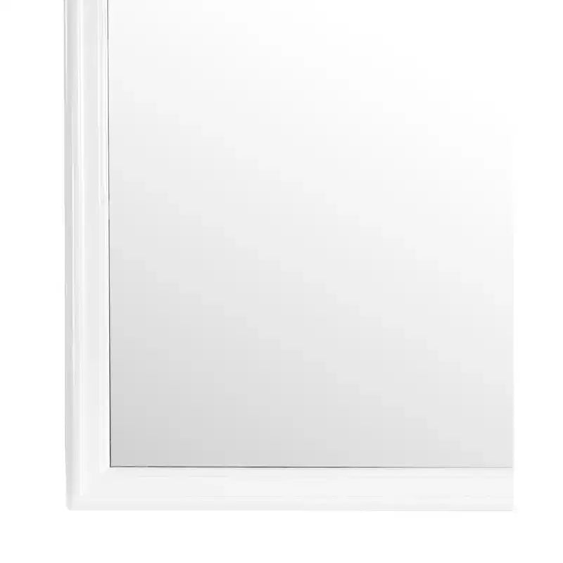 Miroir de commode carré classique Passion Furniture de 38 po x 38 po