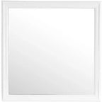 Miroir de commode carré classique Passion Furniture de 38 po x 38 po