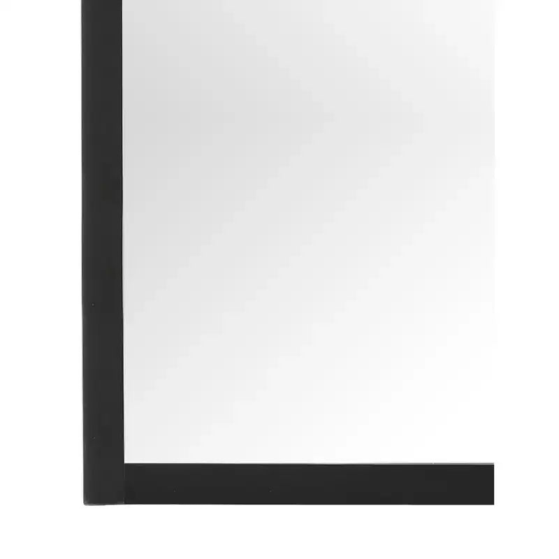 Passion Furniture Miroir de commode rectangulaire classique encadré, 37 po x 35 po