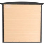 Passion Furniture Miroir de commode rectangulaire classique encadré, 37 po x 35 po