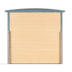 Passion Furniture Miroir de commode rectangulaire classique encadré, 37 po x 35 po