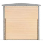 Passion Furniture Miroir de commode rectangulaire classique encadré, 37 po x 35 po