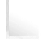 Passion Furniture Miroir de commode rectangulaire classique encadré, 37 po x 35 po