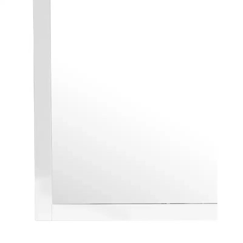 Passion Furniture Miroir de commode rectangulaire classique encadré, 37 po x 35 po