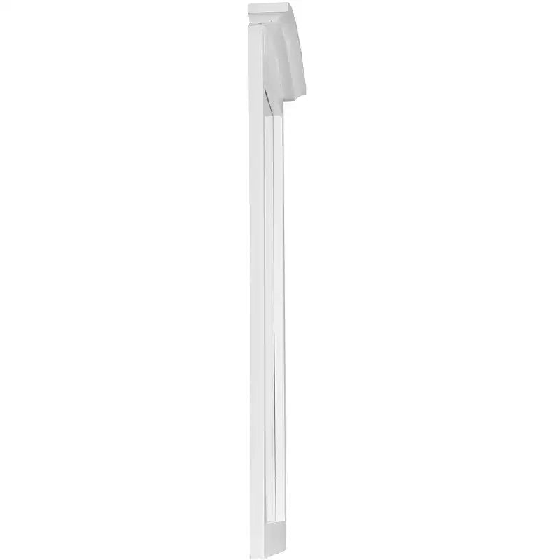 Passion Furniture Miroir de commode rectangulaire classique encadré, 37 po x 35 po