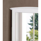 Passion Furniture Miroir de commode rectangulaire classique encadré, 37 po x 35 po