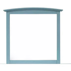 Passion Furniture Miroir de commode rectangulaire classique encadré, 37 po x 35 po