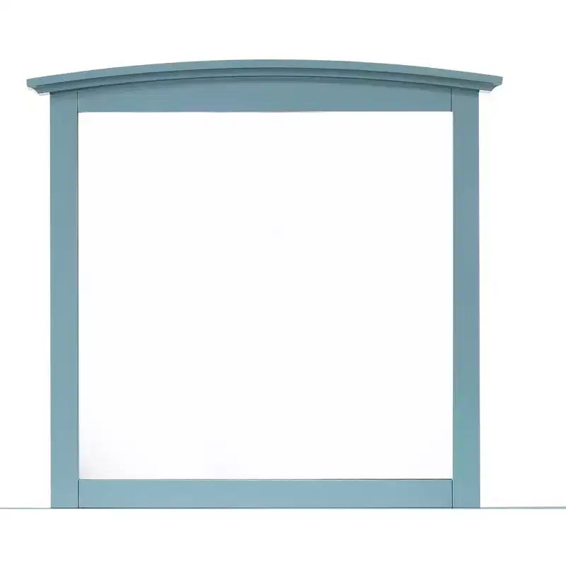 Passion Furniture Miroir de commode rectangulaire classique encadré, 37 po x 35 po