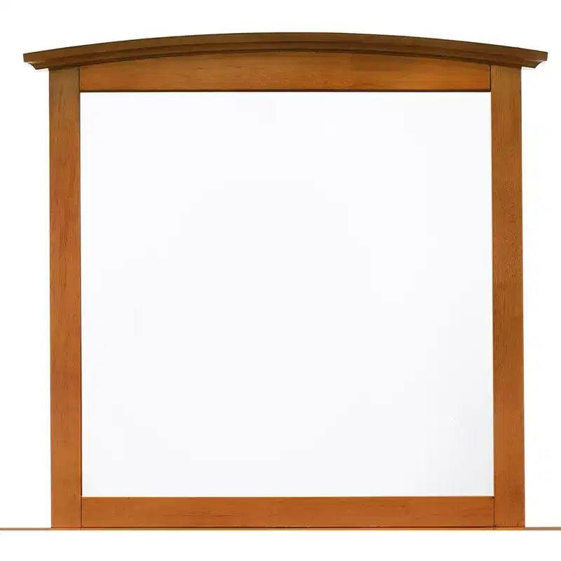 Passion Furniture Miroir de commode rectangulaire classique encadré, 37 po x 35 po