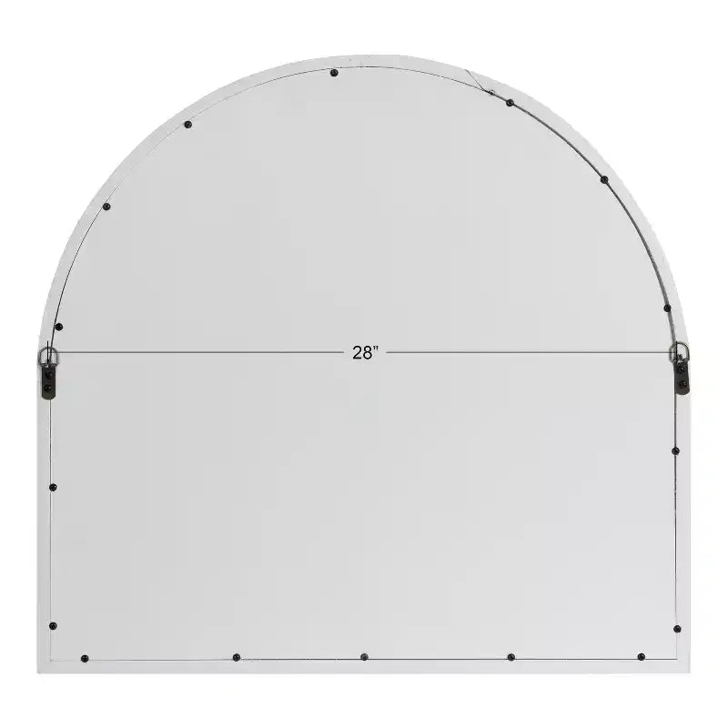 Miroir en bois à large arche Kate and Laurel Boldmere