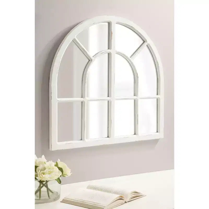 Miroir en bois à large arche Kate and Laurel Boldmere