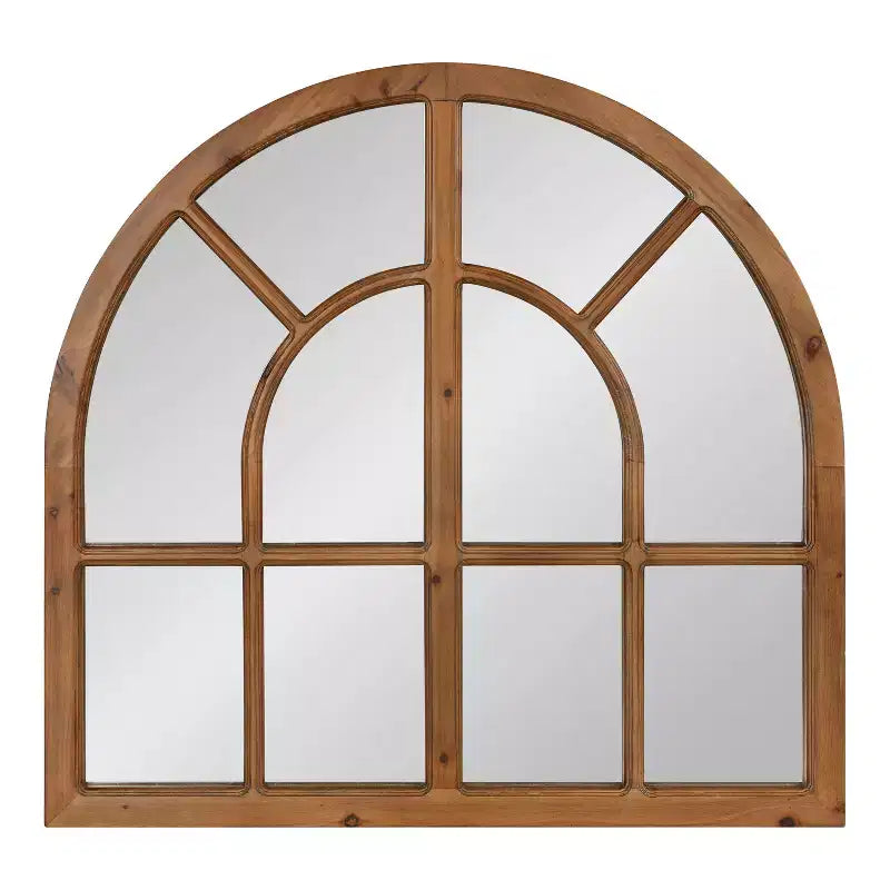 Miroir en bois à large arche Kate and Laurel Boldmere