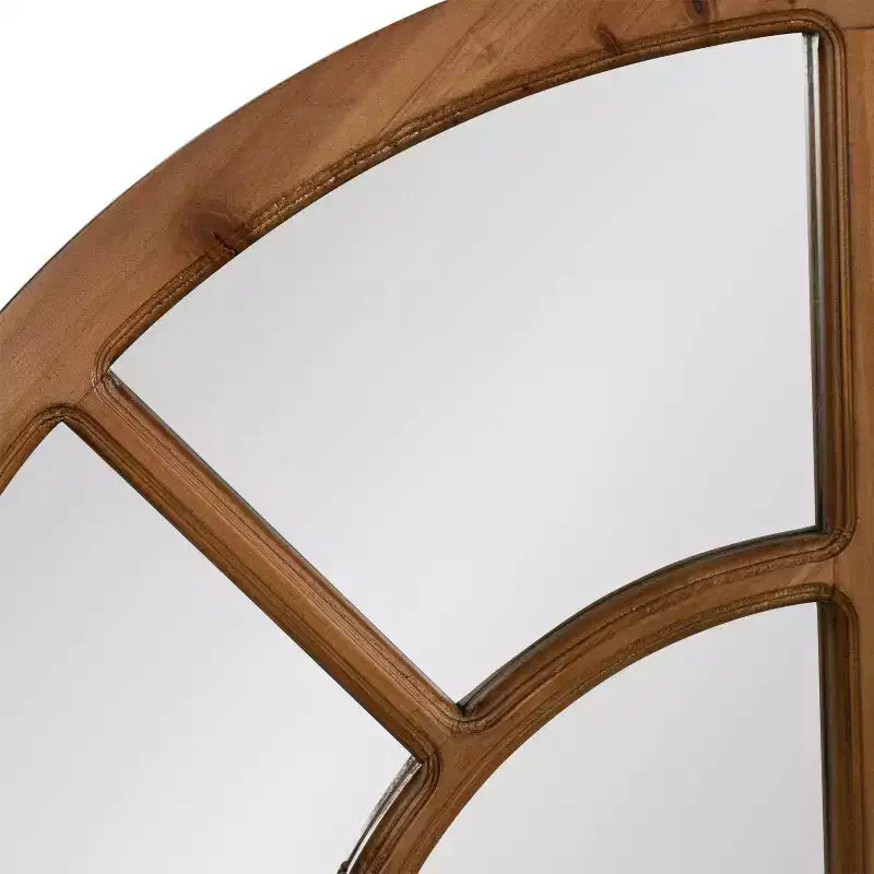 Miroir en bois à large arche Kate and Laurel Boldmere