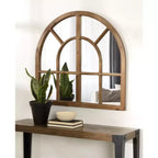 Miroir en bois à large arche Kate and Laurel Boldmere