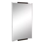 Kate and Laurel Erina Metal Rectangle Mirror, 20x31, Bronze