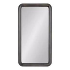 Miroir mural encadré en bois Pao Kate et Laurel, 17x32, gris