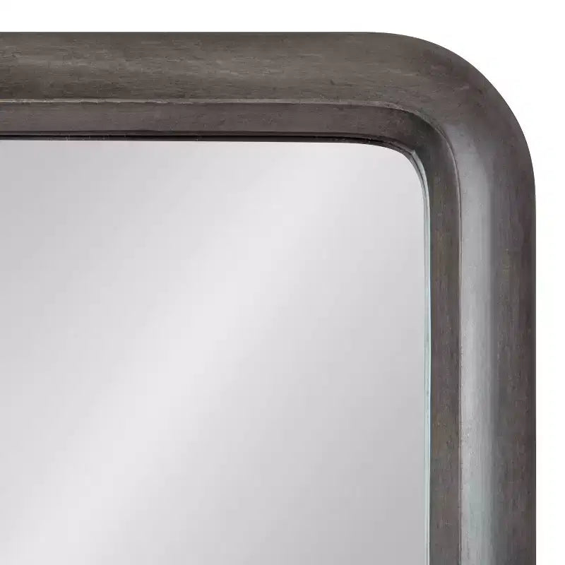 Miroir mural encadré en bois Pao Kate et Laurel, 17x32, gris