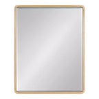 Miroir mural rectangulaire Kate and Laurel McLean Wood Radius