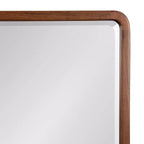 Miroir mural rectangulaire Kate and Laurel McLean Wood Radius