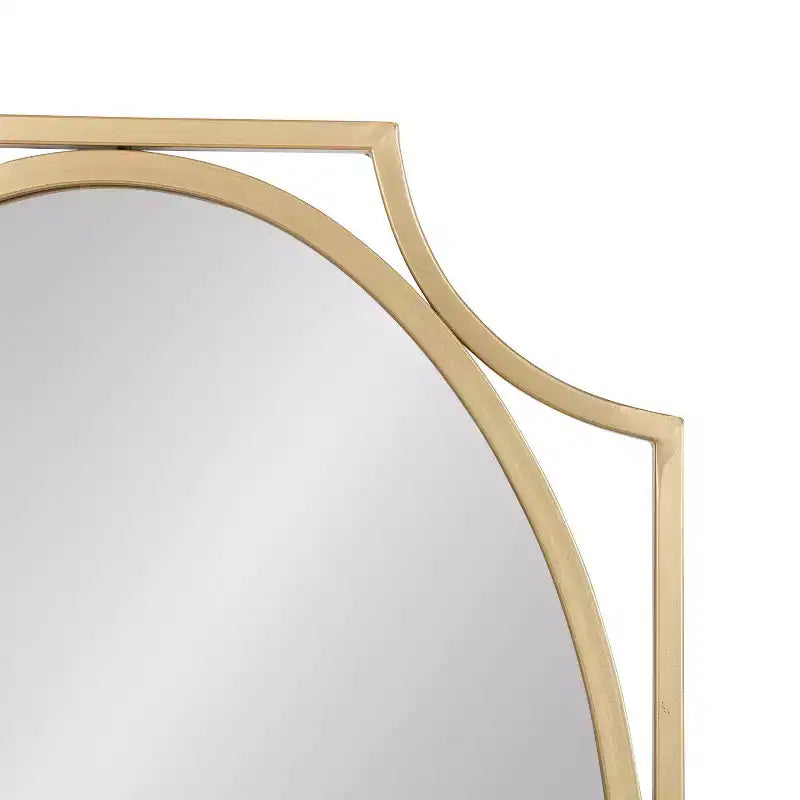 Miroir Mural Scallopé Kate et Laurel Rateau
