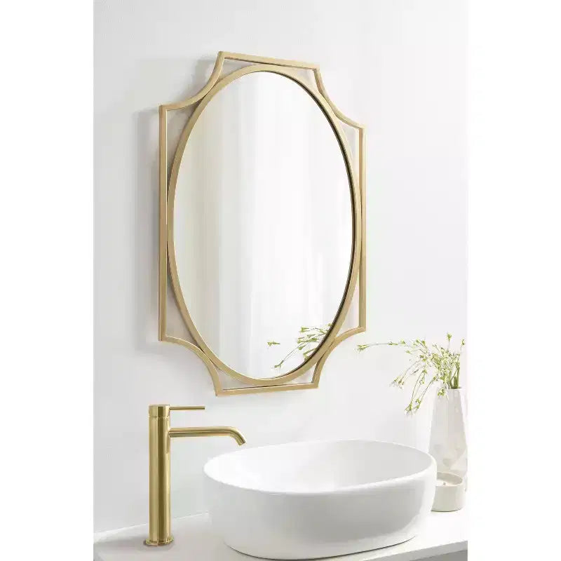 Miroir Mural Scallopé Kate et Laurel Rateau