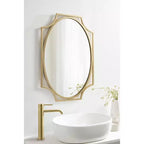 Miroir Mural Scallopé Kate et Laurel Rateau