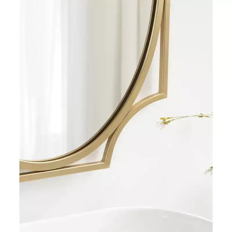 Miroir Mural Scallopé Kate et Laurel Rateau