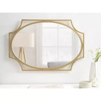 Miroir Mural Scallopé Kate et Laurel Rateau