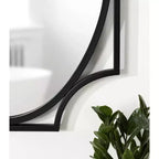 Miroir Mural Scallopé Kate et Laurel Rateau