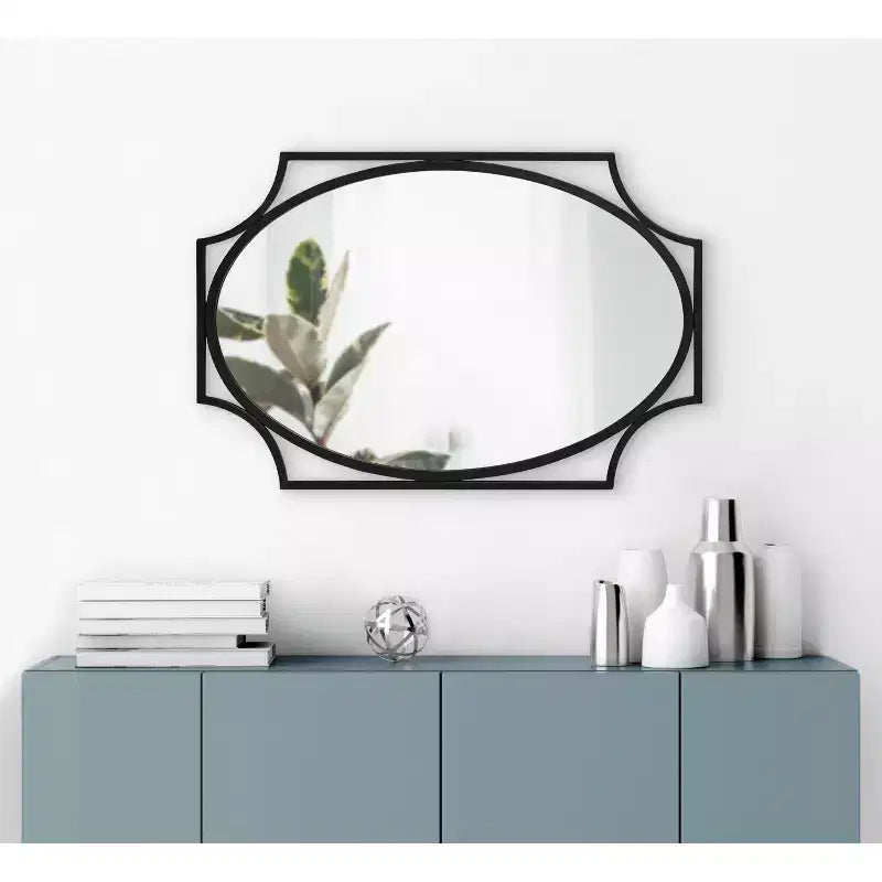 Miroir Mural Scallopé Kate et Laurel Rateau