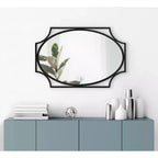 Miroir Mural Scallopé Kate et Laurel Rateau