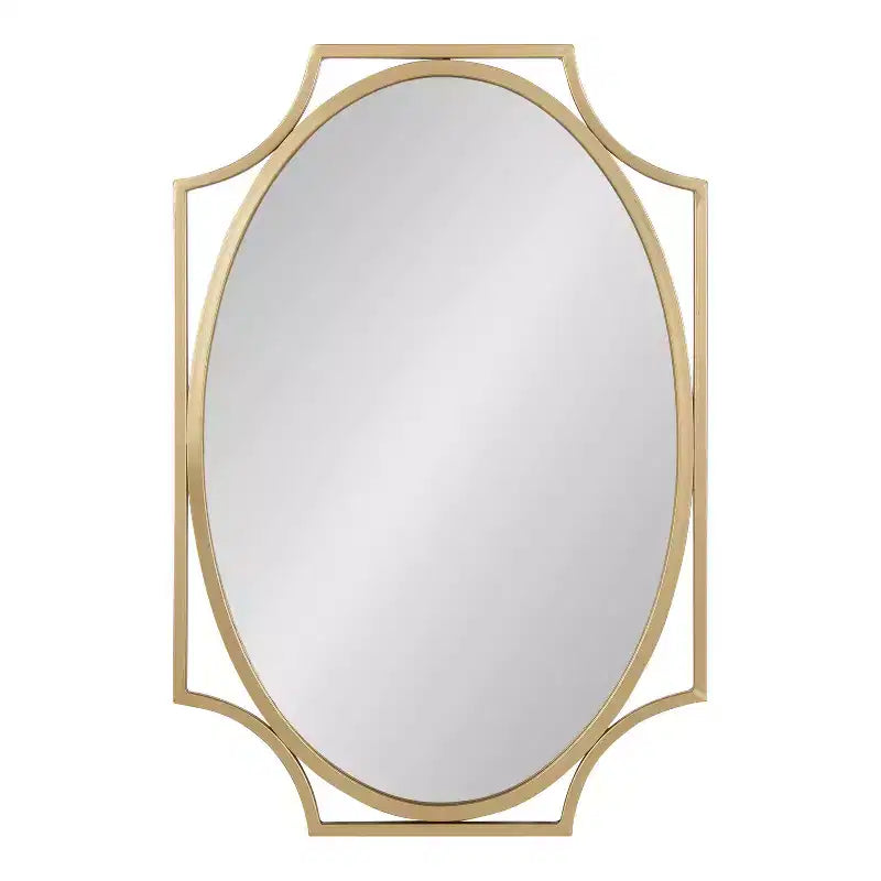 Miroir Mural Scallopé Kate et Laurel Rateau