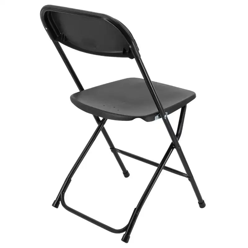Chaise Pliante en Plastique Blanc Elama (4 pièces)