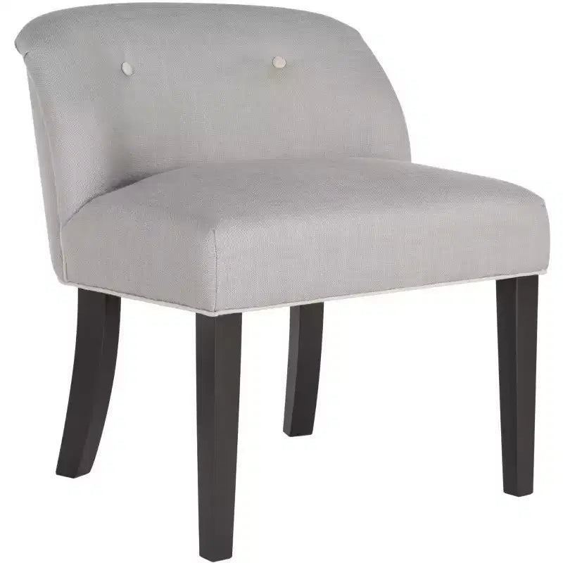 Fauteuil de coiffeuse Bell - MCR4203 - Gris arctique/Taupe - Safavieh Couture
