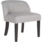 Fauteuil de coiffeuse Bell - MCR4203 - Gris arctique/Taupe - Safavieh Couture