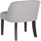 Fauteuil de coiffeuse Bell - MCR4203 - Gris arctique/Taupe - Safavieh Couture
