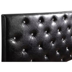 Tête de lit capitonnée Passion Furniture Super Nova 2, grand lit