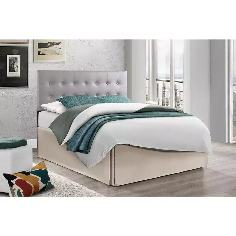 Tête de lit capitonnée Passion Furniture Super Nova 2, grand lit