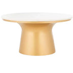 Mila Pedestal Coffee Table - Safavieh