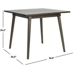 Table à manger carrée Simone - DTB9200 - Safavieh