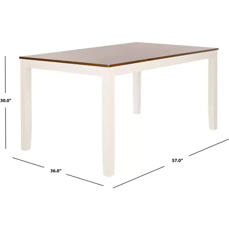 Table de salle à manger rectangulaire Silio - DTB9213 - Safavieh